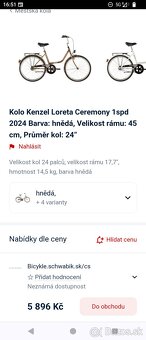 Dámský bicykel - 2