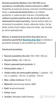 Detská postielka - 2