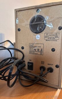 Reproduktory Genius SW-2.1 375 čierne - 2