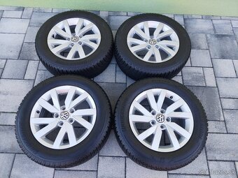 VW Aragon 5x112 + zimné pneu - 2