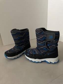 Snehule ALPINE PRO 30 a zimné nohavice Nevica 110-116cm - 2