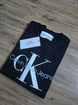 Calvin klein mikina čierna . - 2
