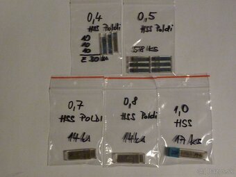 Vrtáky, Frézky, Závitníky - 2