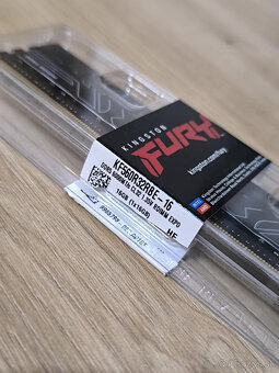 NOVÁ ROZBALENÁ DDR5 Kingston Fury 16GB 6000mhz CL32 AMD EXPO - 2