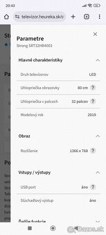 TV Strong 32"/80cm - 2