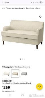 Pohovka 2-miestna - 2