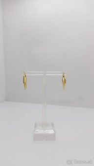 Zlaté elegantné náušnice - 2