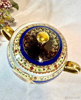 Porcelánové doza stará Vieden - 2