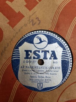 Gramofonove platne 8ks Ceskoslovensko - 2