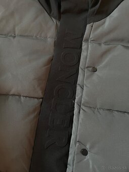 Moncler Bunda Siva Velkost 3 - 2