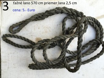 Ťažné lano a klin pod koleso - 2