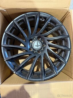 4x disky TOMASON 8x18 5x112 ET48 Black painted - 2