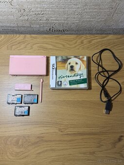 Nintendo ds lite pink plus vybavenie - 2
