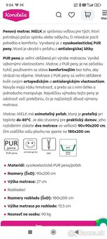 Rozkladaci matrac - 2