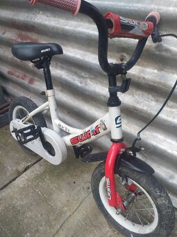 Bicykel detsky+ pomocne koliecka - 2