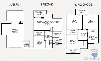 REZERVOVANÉ 14-ročný 5-izbový rodinný dom, Trenčín (Opatová) - 2