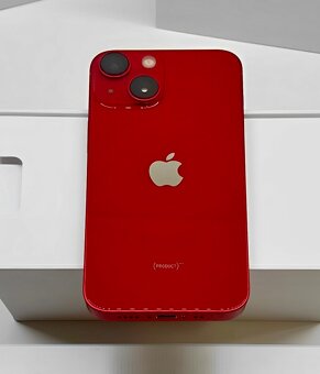 iPhone 13 Mini Red BATERIE 100% TOP - 2
