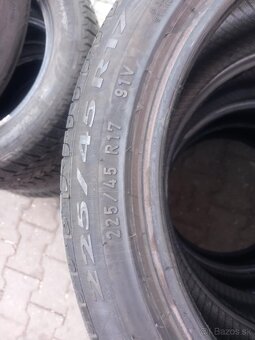 Pneumatiky letné 4ks - PIRELLI runflat 225/45/R17 - 2