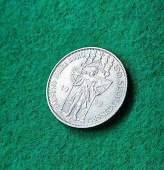 3 Mark 1929 E Meissen veľmi pekná - 2