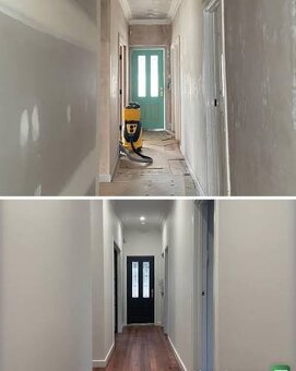 Maliarske práce, renovácia dverí - 2