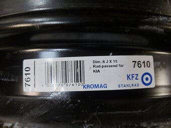 5x114,3R15 plechove disky KIA-HYUNDAI - 2