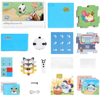 Predám Makeblock mTiny + 2 mapy Môj svet a Hľadanie pokladu - 2