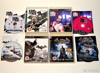 Hry pre PlayStation 3 Batman, Doom, Formula 1, NFS - 2