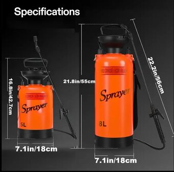 Vysokotlakový postrekovač - 2