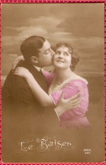 Staré francúzske pohľadnice 1 - 2