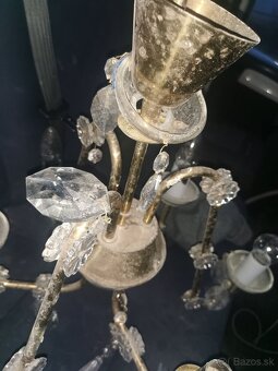 Retro kryštálový luster - 2