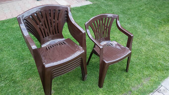 Plastová stolička 6ks - 2