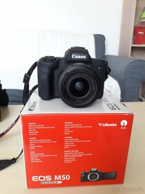 Canon M50 + objektivy - 2