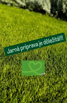Údržba trávnika - vertikutácia, aerifikácia, topdressing... - 2