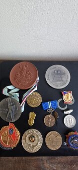 Predám medaile - 2