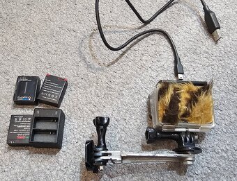 GoPro Hero 3+Black + príslušenstvo na moto - 2