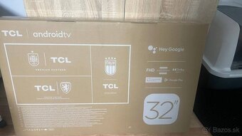 Predám TCL Android TV 32” – ešte rok v záruke + LED podsviet - 2
