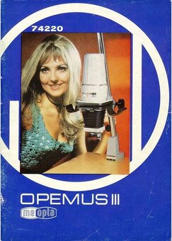 Meopta Opemus III zväčšovací prístroj a príslušenstvo - 2