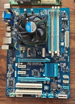 Základná doska + CPU + Chladič + RAM - 2