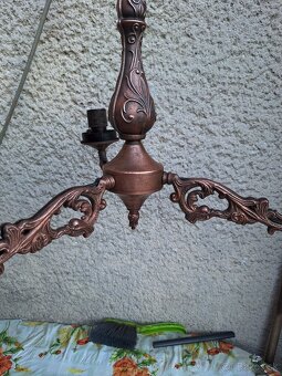 Starý medený luster - 2