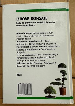 Kniha Izbové bonsaje Wolfgang Kawollek za 5eur - 2