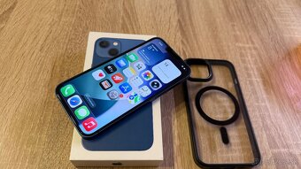 Vymenim iPhone 13 Blue 128gb ako novy - bateria zdravie 99% - 2