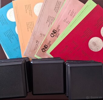 200Kč pamätné strieborné mince. - 2