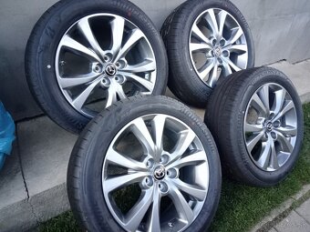 MAZDA 18"215/55 R18 ORIGINÁLNE HLINÍKOVÉ DISKY - 2