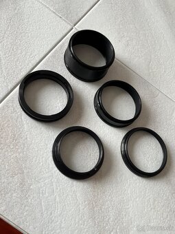 Predám makro medzikrúžky pre Pentacon six.Ako nové. - 2