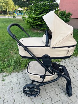 EASYWALKER Kočík kombinovaný Jimmey Sand Taupe XXL + vajíčko - 2
