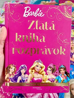 BARBIE knihy rôzne 10ks - 2