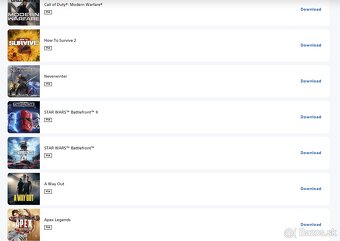 Predám PSN PlayStation Účet PS5/PS4 - 2