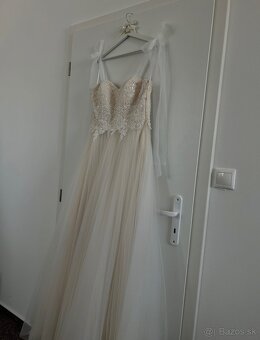 Svadobné šaty Magic Bride, kruh, závoj - 2