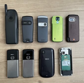 Zbierka starých mobilov Nokia - 2