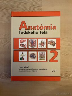 Knihy na VŠ Anatómia Fyzika Fyziológia - 2